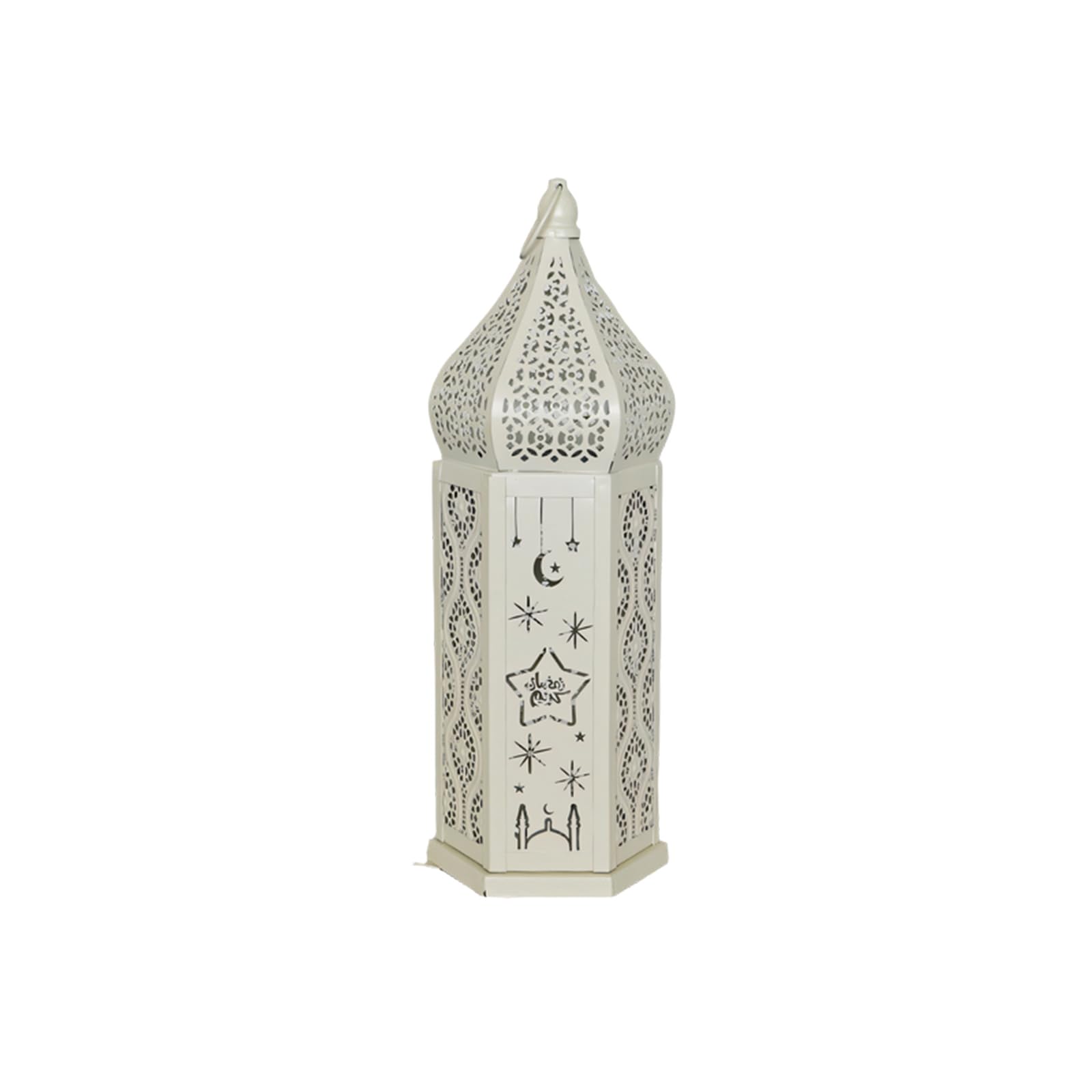 CAZSTYK Metal Holder Featuring Intricate Cutout Design for Festive Decor and Party Lighting Wall Hanging Holder
