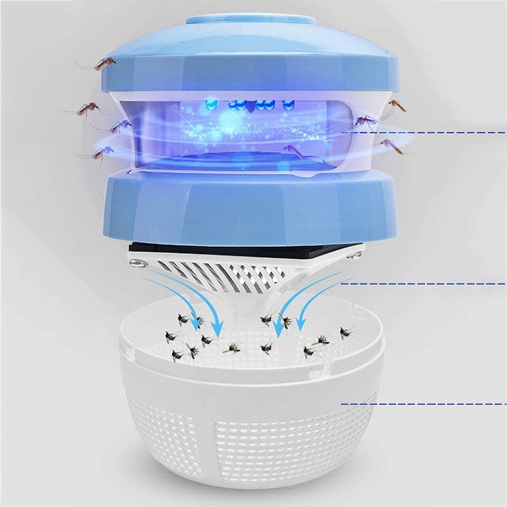 Asesino De Mosquitos, Asesino USB Lámpara Asesina De Mosquitos Trampa Led Lámpara Asesina De Insectos Repelente Eléctrico De Plagas Polilla Avispa Mosca Termitas Repelente De Insectos Lámpara Asesin