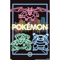 Amazon.co.jp: Trends International ポケモン ネオングループ