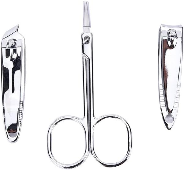 7pcs/Set New Manicure Nail Clippers Pedicure Set Portable Travel Kit Stainless Steel Cutter Tool Set(Random Color)