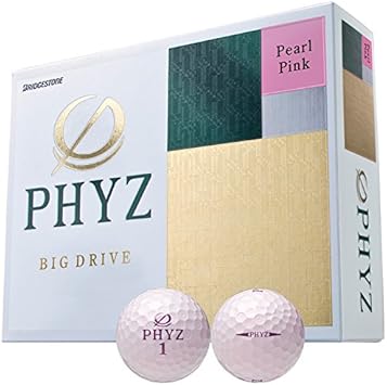 Amazon Bridgestone ブリヂストン Phyz ゴルフボール パールピンク ダース Pzpx パールピンク Bridgestone ゴルフボール