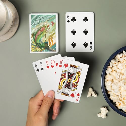 Baraja de Póker Lantern Press 52 cartas tamaño poker miniatura 2