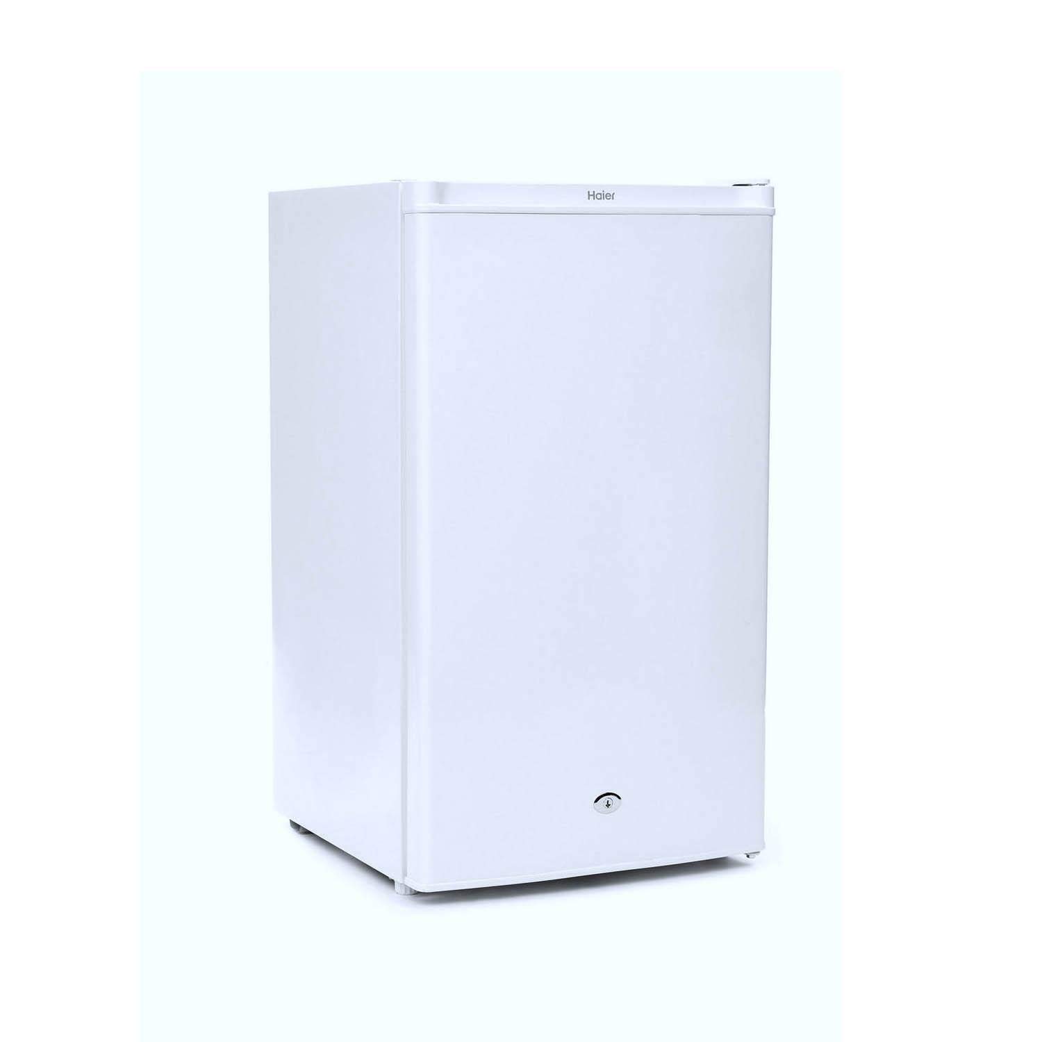 haier white mini fridge