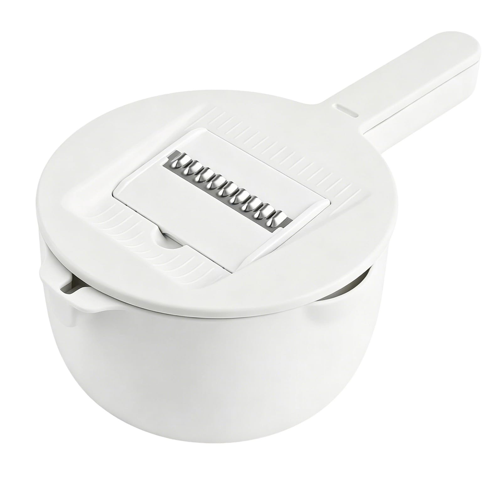 Cortador de Verdura, Mandolina de Cocina Profesional, Picador Verduras con Recipiente, Protectores Manos Resistentes Para Proteger tus Manos, Cortador Frutas, Utensilio