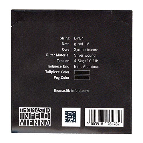 Thomastik Infeld Violin strings for Violins Dominant Pro G4 Silver DP04, G String - Image 2