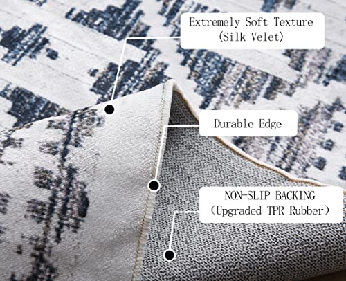 image for Leesentec Rugs 200x300cm Modern Non-Slip Soft Area Rugs for Living Roo