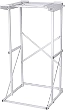 Black+Decker Washer Dryer Stacking Rack Stand, Compatible with Black and Decker Portable Washers and Dryers, Heavy Duty Steel, Dryer Stand with 60 lb. Weight Capacity, BWDS, White