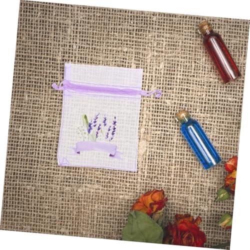 Bolsas de algodón de lavanda 20 piezas para hogar miniatura 7