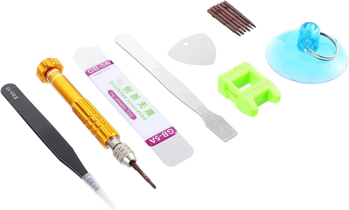 DOITOOL 13pcs Tool Kit Multi-function Spudger Screwdriver for Safe Smartphone Tablet Opening Random Color for Electronics Repair