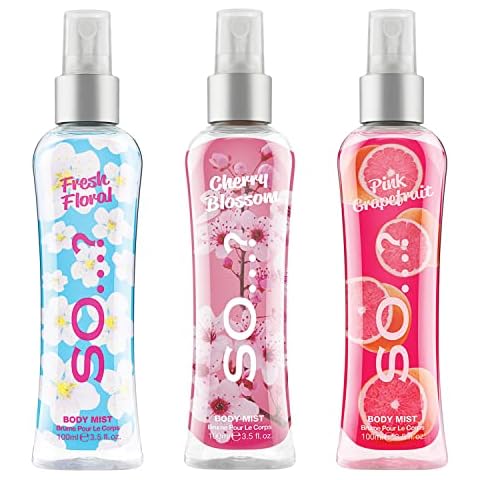 So…? Women's Fresh Floral Body Mist Bundle Cover
