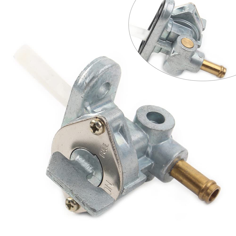 Bacar Robinet de réservoir d'essence 1 pièce 51023-0024 Aluminium Argent Pour KX100 KX100 KX85 KX65 KX65 KX85