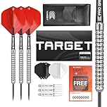 Target Darts Artemis Tungsten Steel Tip Dart Set, 22G | Professional Accessories Dart Kit, Pro Grip Shafts, Pro Ultra Flights, Dart Wallet Included