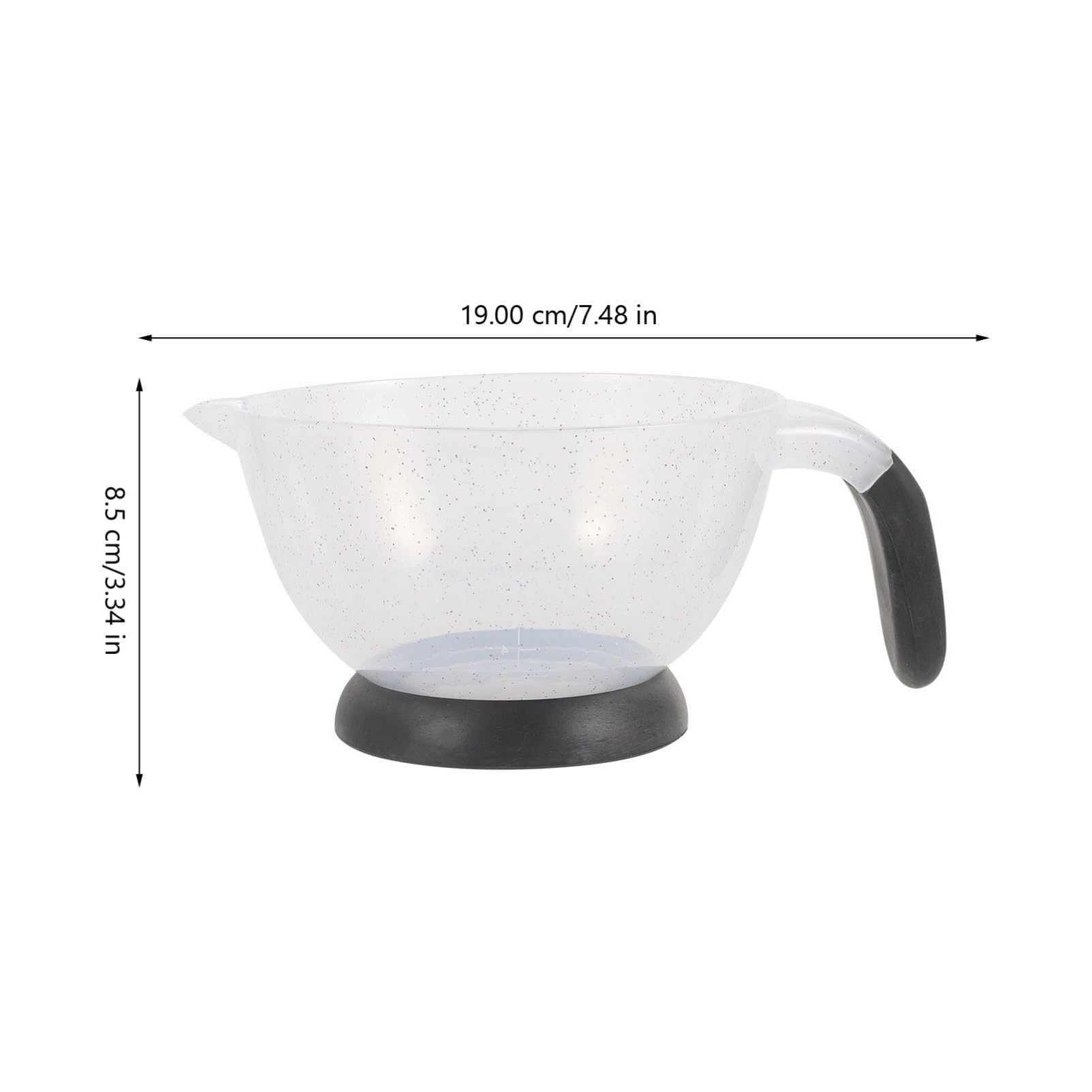 VALICLUD 5stücke Hair Dye Mixing Bowl Mit Saugnapfbasis Professionelle Färbeschale Silikon Einfach Zu Reinigen Für Diy-haarfärbung Im Salon Hause