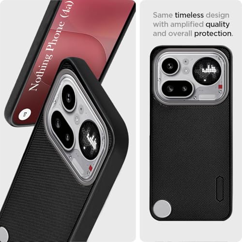 Image of Jkobi Rubberised Back Cover Case for Nothing Phone 4A Pro 5G (Textured Grip Design | Micro-Fiber Cloth Inside | Slim and Light Weight | Soft Touch and Feel)