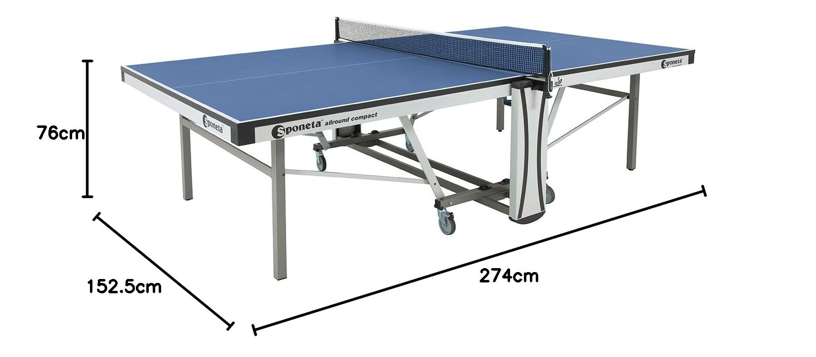 Tavolo Sponeta ping pong S 7-63 Indoor allround compact