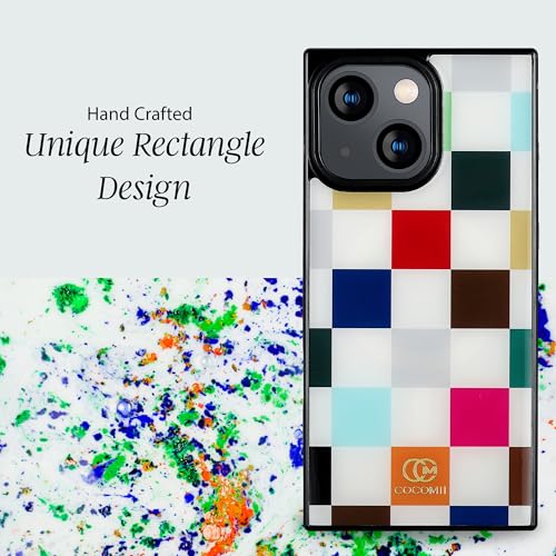 Image of COCOMII Rectangle for iPhone 14 /13 Case, Le Carre de Luxe Checkered