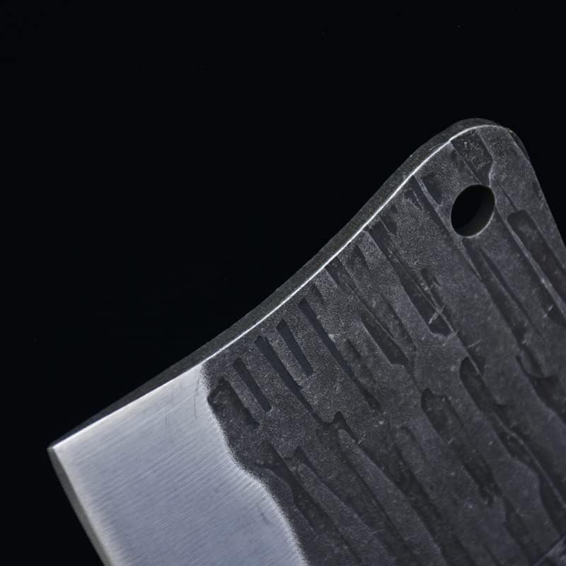 Meat Cleaver Knife, 8.5inch Hand Forged Meat Cleaver Sharp Blade Kitchen Knife China Longquan Kitchen Knife Kitchen Slicing Knife Cooking Tools Wooden Handle