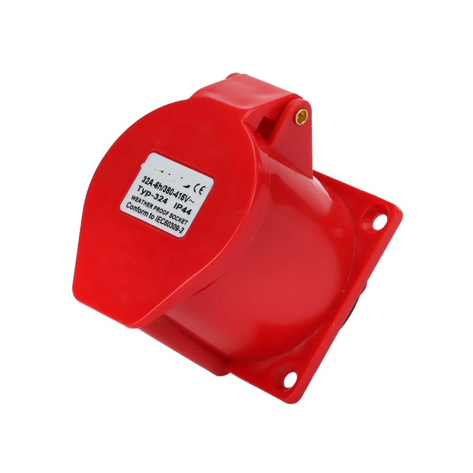 ZQ-324 Aviation Socket 4 Holes 32A4X32A Waterproof IP44 Industrial 32a