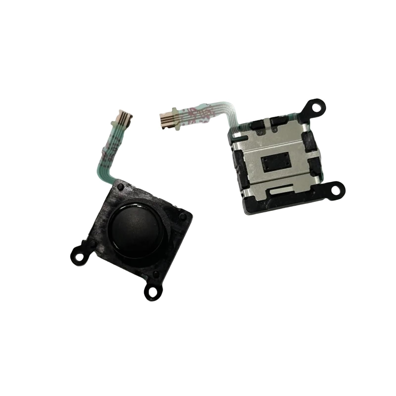 10 pezzi/lotto Joystick analogico 3D Thumb Stick Nero Bianco, for PS Vita, for PS Vita, for PSV 2000(Black)