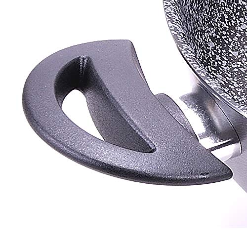 Alluflon Tradition Italien Kasserolle, Aluminium, schwarz, 20 cm – Ansicht 5