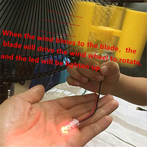 Keproving Mini Vertical Axis Type Wind Turbine Generator Model for Teaching Physical Power Generation Principle and DIY Science Education Experiment