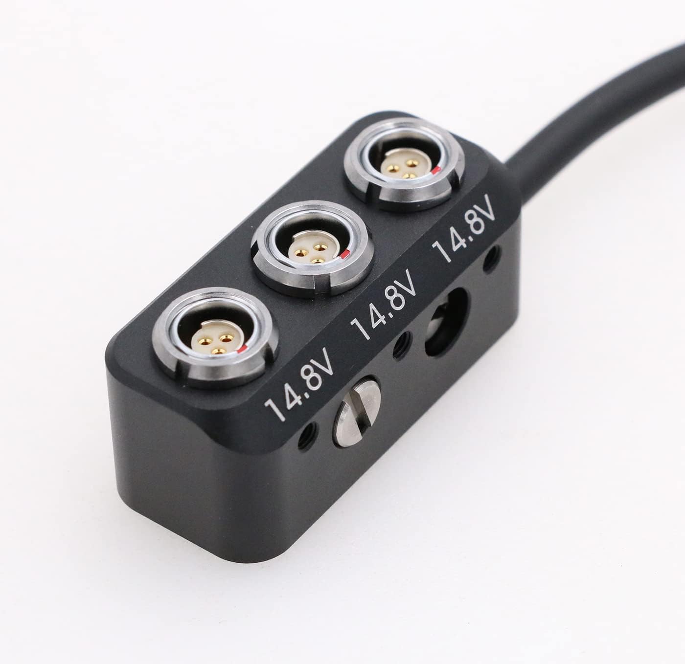 D-tap to Fischer 3 pin RS Port Power Distribution Box for ARRI Alexa Mini
