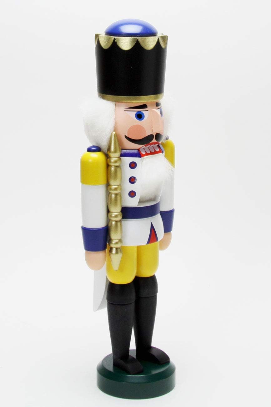 Classic German Nutcracker 12 Inch White