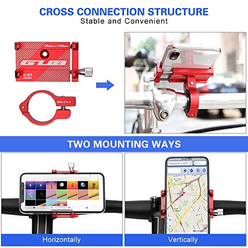 DECDEAL Suporte de Montagem de Telefone de Bicicleta Ajustável MTB Mountain Bike Motocicleta Guiador