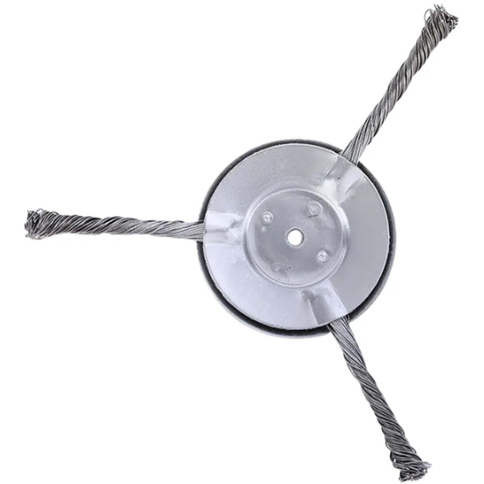 Tête de coupe-herbe universelle en fil d'acier 3T pour débroussailleuse de jardin