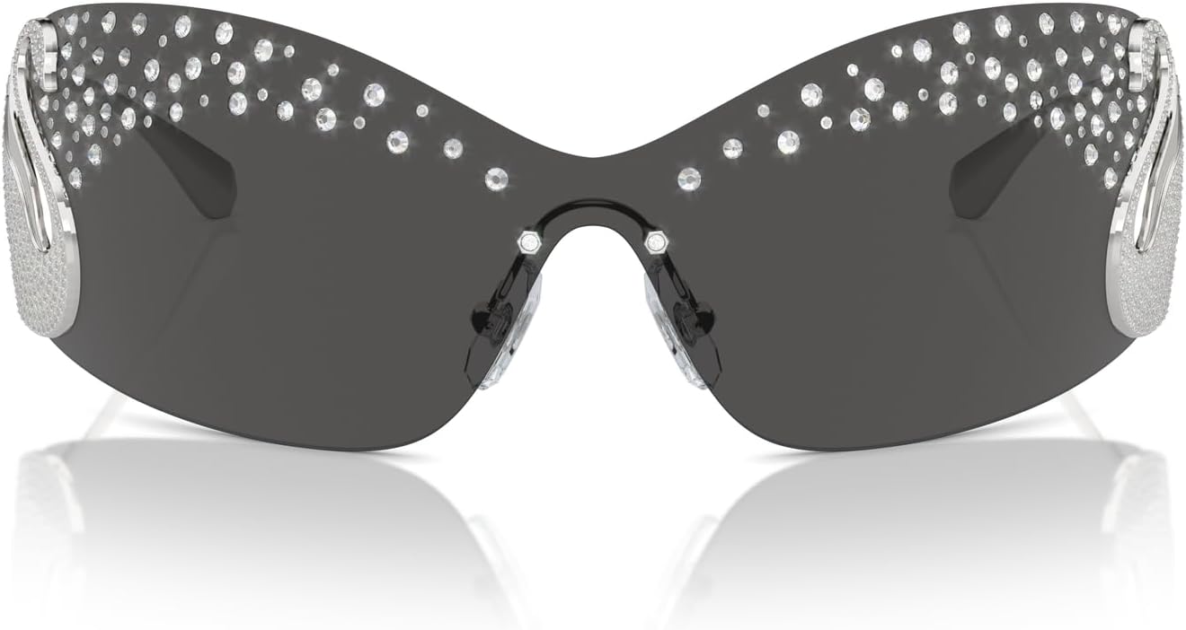 Swarovski Women's Sk7020 Oval Sunglasses