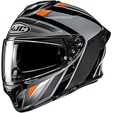 HJC, Integraler Motorradhelm C71 FABER Grey Orange MC7, XS