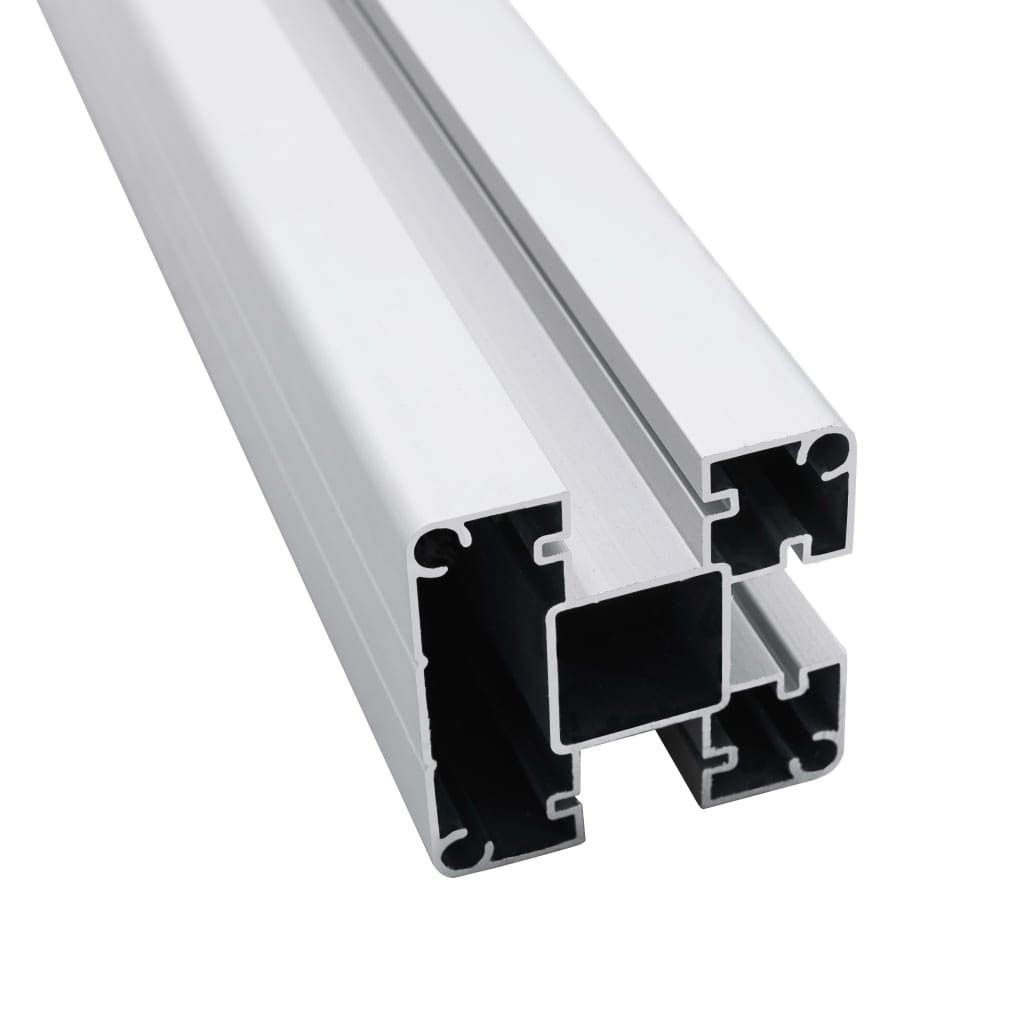 Pali per recinzione in alluminio, 185 cm, 3 pezzi