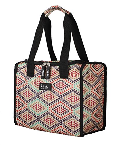 Nicole Miller Lunch Bag Cooler Bag - Insulated Tote Bag Lunch Box