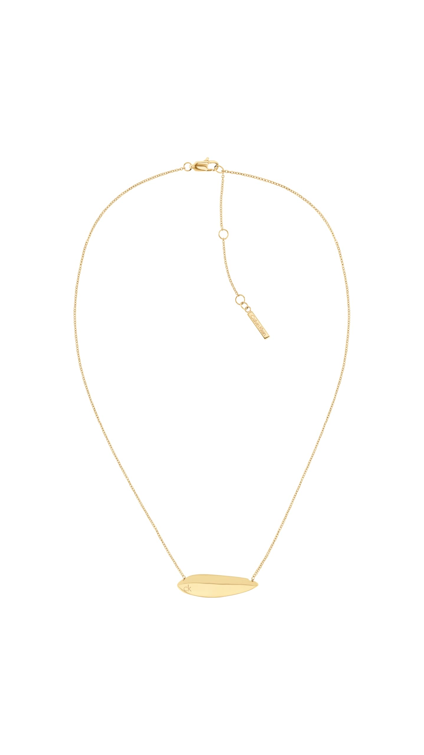 Calvin Klein 35000816 Women's Sculpted Necklace Gold Jewellery