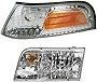 Headlight Assembly Compatible With 1998-2011 Ford Crown Victoria Driver Side