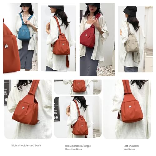 Waterproof 2-Way Commuter Bag, Oxford Large Capacity Two Shoulder/Crossbody Bag, Travel Tote For Women & Man3