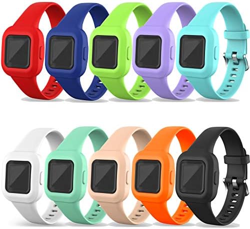 RuenTech Compatible with Garmin Vivofit jr 3 Bands for Kids, Replacement Silicone Band Water Resistant Watch Straps for Garmin Vivofit JR 3 Kid's Bands