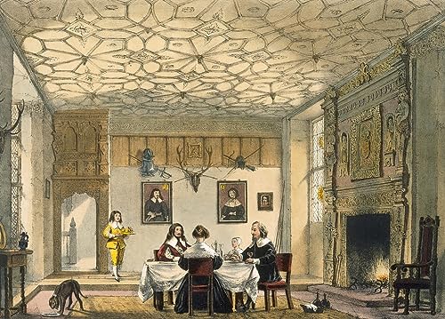 Pinturas murales carteles impresiones de la cena medieval Wakehurst Place 60x90cm
