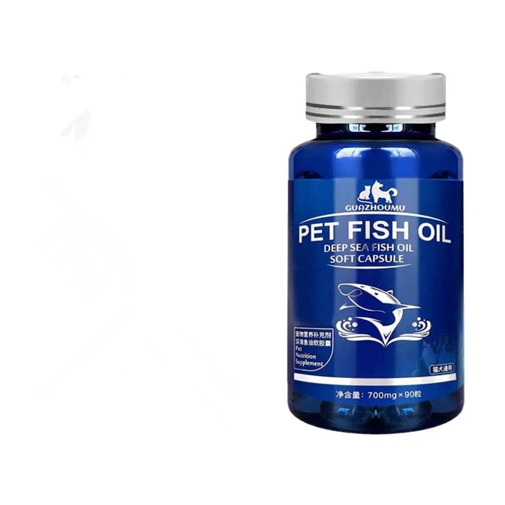 FDTY1PCS Pet fish oil for cats and dogs universal cat fish oil for pets hair loss prevention beauty and beauty products