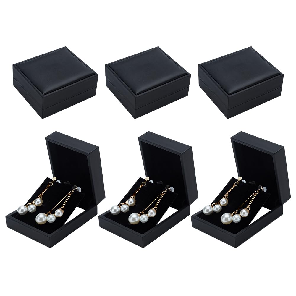 Boîte à boutons de manchette contre la poussière, rangement sûr pour petits bijoux