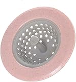 Pink Sewer Plug Floor Drain Cover,Pumps and Plumbing Equipment，Home Kitchen Sink Sewer Round Filter Basket Floor Drain Stopper Strainer Tool