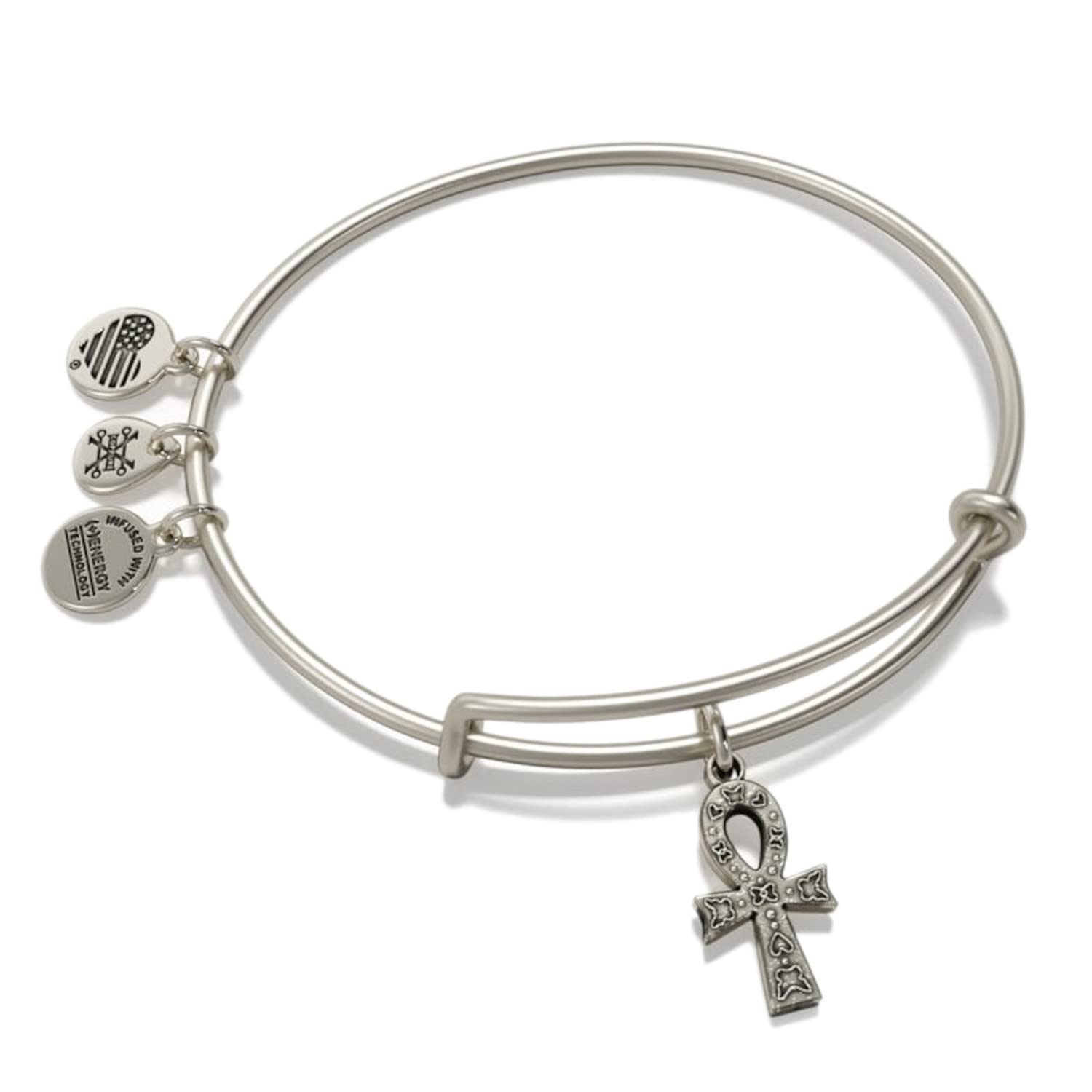 Alex and AniPath of Symbols Expandable Bangle for Women