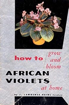 Paperback How to grow and bloom African violets at home Book