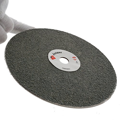 Image of Diamond Grinding Disk 6 inch inch 150mm Faceting Flat Lap Disc Lapidary Sanding Discs Coated Grit 60 Coarse