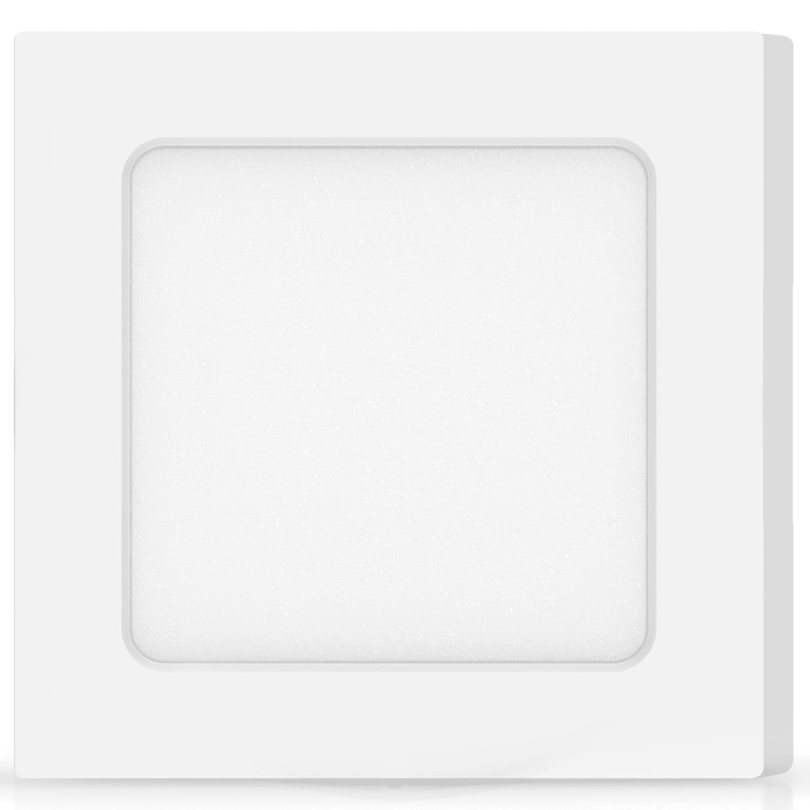 Blendend E6 Square Surface LED Downlight 6W Emitting Warm Light Ideal for Cozy Environments This Lighting Model is Perfect for Indoor Use.