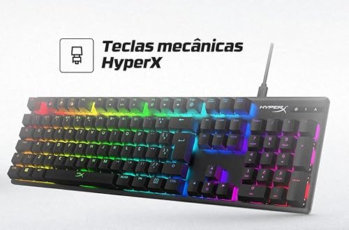 HyperX Alloy Origins - Mechanical Gaming Keyboard - HX Red (BR Layout)