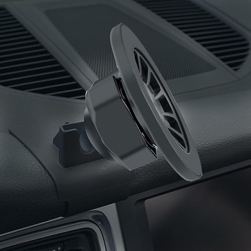 Miniatura 3 de BEERTE Soporte de coche Magsafe para Porsche Macan 2015-2024 Porsche Cayenne 2019-2023 20 imanes fuertes Soporte magnético para teléfono para iPhone