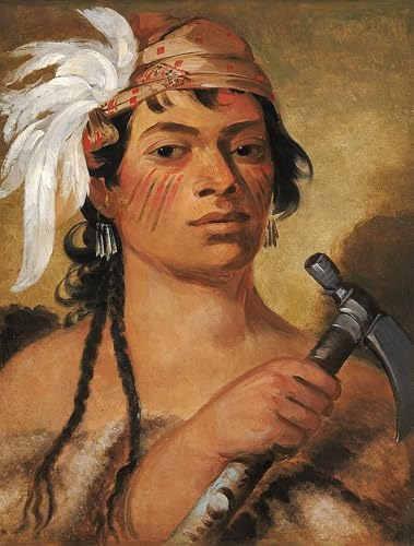 Tableaux Toile Décoration Murale d'Art George Catlin 60x90cm Haute Définition