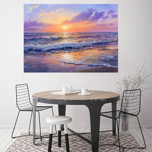 Artwork tableau 60x80cm encadrée haute définition mer