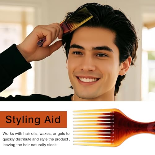 Set de 4 Peines Anchos para Cabello Rizado miniatura 5